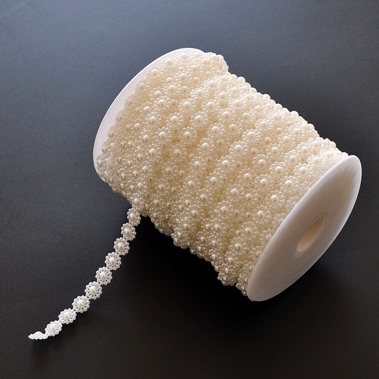 Accessories wholesale small sunflower cotton ball chain 25 meters roll installed DIY accessories accessories